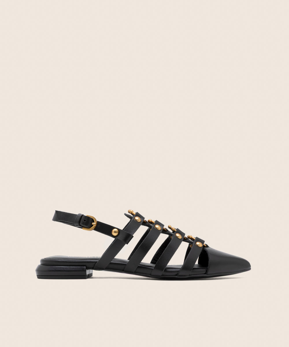 Sandalia Arreto Negro - lateral