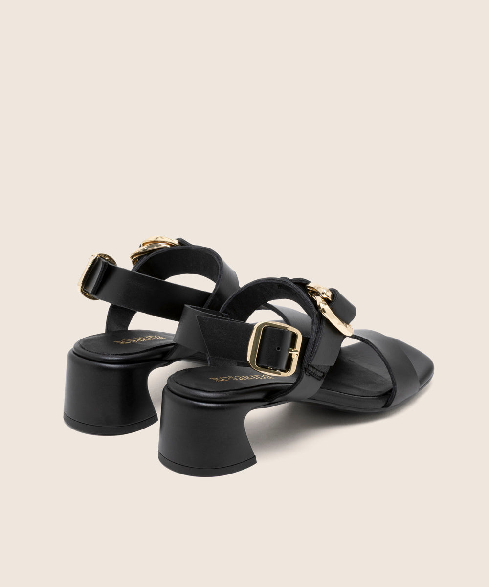Slingback Rical Negro - trasera